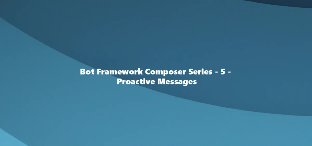 Boost your Modern Workplace with Microsoft's AI ecosystem - Part 1 - SharePoint Online Intranet Bot